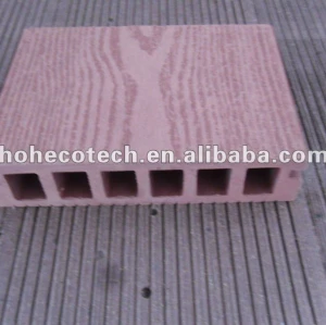 Durevole caldo vendita legno composito di plastica pavimenti per esterni ( acqua prova, uv resistenza, resistenza rot e crack )