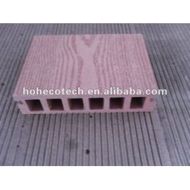 durable hot sale wood plastic composite outdoor flooring(water proof, UV resistance, resistance to rot and crack)