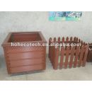 Productos compuestos plásticos de madera del lesuire de la caja de la flor del wpc