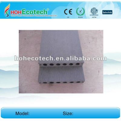 Huasu anti-UV water-proof outdoor wpc decking (CE ROHS)