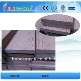 Gaufrage surface 140*20mm wpc platelage composite bois plastique/plancher wpc panneau de plancher decking de wpc étage