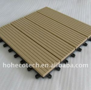 wood plastic composite diy tile 300*300
