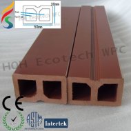 WPCの梁 ---WPCのdecking