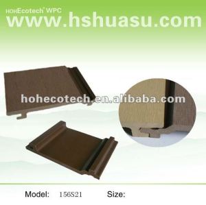 Easy to install Wood Plastic Composite cladding outdoor WPC wall panel