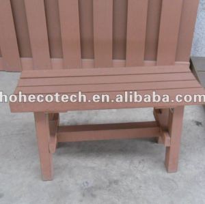 목제 플라스틱 합성 wpc 나무 의자 또는 작은 의자