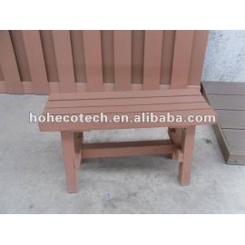 Compuesto plástico de madera wpc banco de madera/silla pequeña