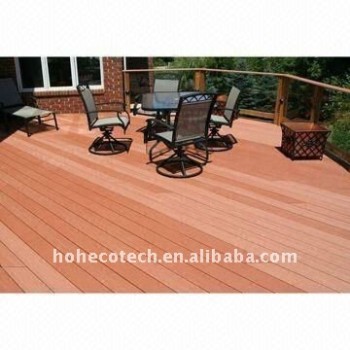 decking de wpc decking/en bois/bois de construction composés en plastique en bois extérieurs de plancher