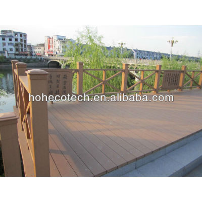 OUTdoor wpc decking /FLOORING project waterproof Composite Decking