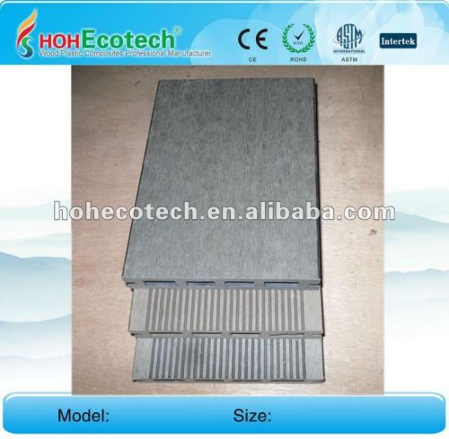 Huasu anti-UV water-proof outdoor wpc decking (CE ROHS)