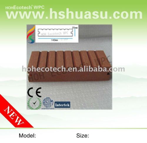 HOT!!! WPC composite ecotech Decking, CE. ASTM,ROHS,ISO9001,ISO14001