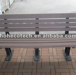 Wood Plastic composite wpc wooden bench chair