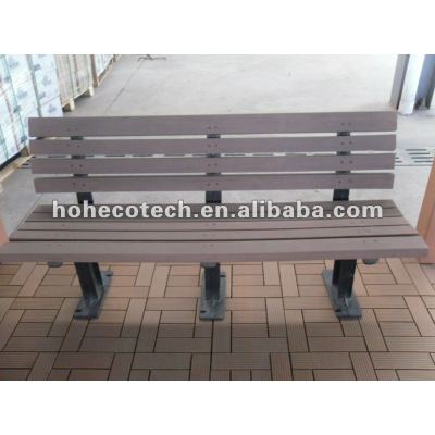 Wood Plastic composite wpc wooden bench chair
