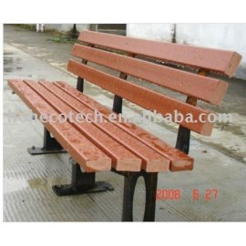 WPC outdoor natural wood chair/bench