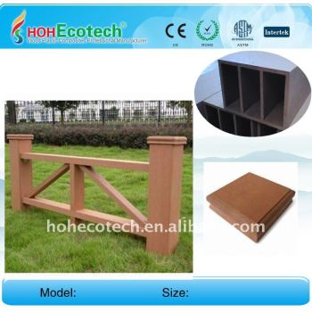 Wood Plastic Composites FENCE OUTDOOR garden fence WPC RAILING wpc fencing