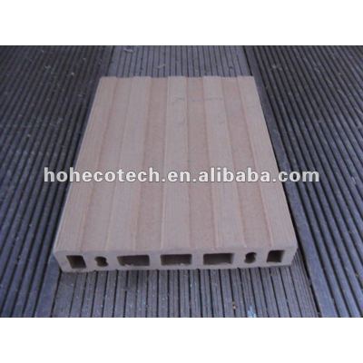 durable hot sale wood plastic composite outdoor flooring(water proof, UV resistance, resistance to rot and crack)