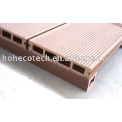 wood plastic composite flooring/decking-easy install