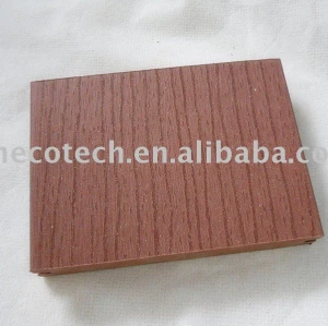 Panneau de plancher populaire de wpc (couleur de cèdre)
