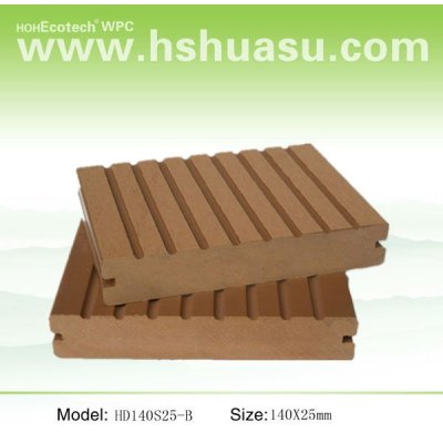Outdoor wood plastic composite wpc decking