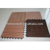 PE BASE anti slip bathroom tile Composite Diy Decking Tile wpc tile