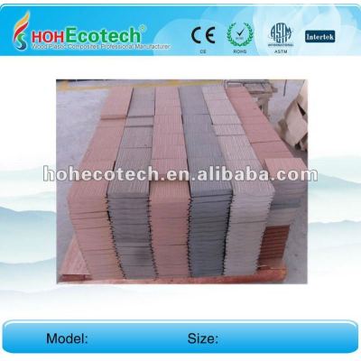 Huasu anti-UV water-proof outdoor wpc decking (CE RoHS)