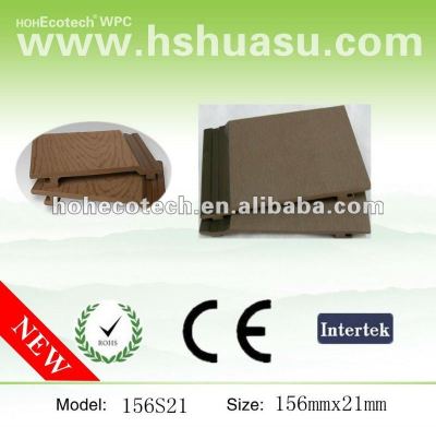 Easy to install Wood Plastic Composite wall panel/wpc wall cladding