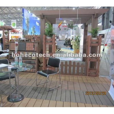 Long life to use OUTDOOR wpc pergola wood plastic composite pergola