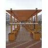 HUASU WPC outdoor decking,wpc decking project