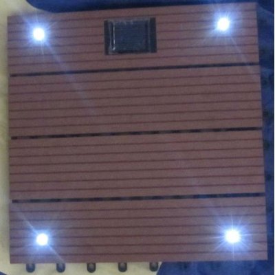 long lasting use wpc garden tile