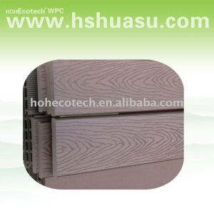 популярный деревянный пластичный составной пол decking