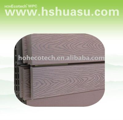 popular wood plastic composite decking floor