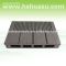 100% Recycled outdoor wood plastic timber decking board