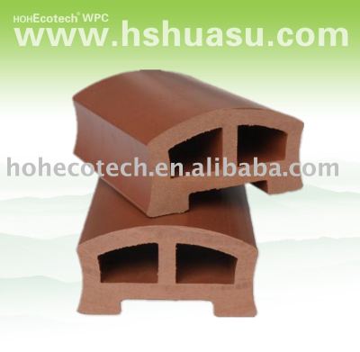 wood plastic composite handrail