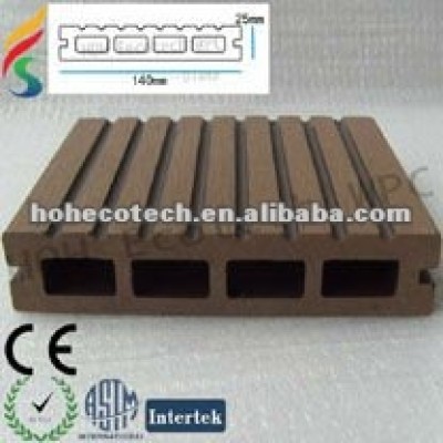 (HOHecotech)eco-friendly Hollow WPC decking floor composite floor