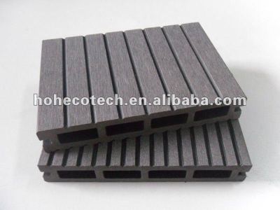 Durable crack and rot resistant,anti-UV hollow wpc decking