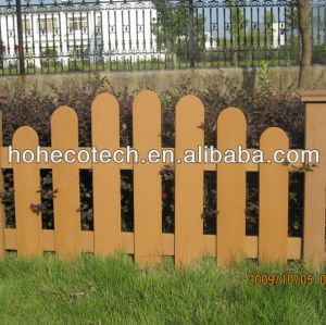 Wpc clôture/clôture en bois