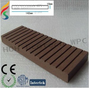 CE approved grooved wpc