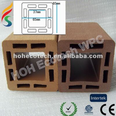 Outdoor decorate wpc fencing material/eco-friendly wood plastic composite decking/floor decking--Post
