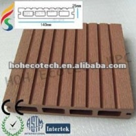 HOHecotech/eco-friendly Hollow WPC decking floor composite floor