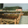 Waterproof wpc fence/railing project ecofriendly wood plastic composite decking /flooring