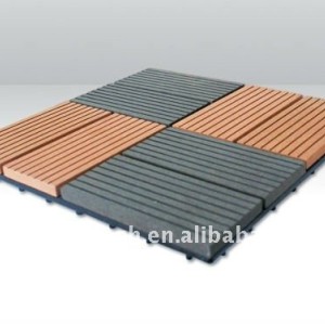DIY decking tiles wpc flooring composite decking WPC decking