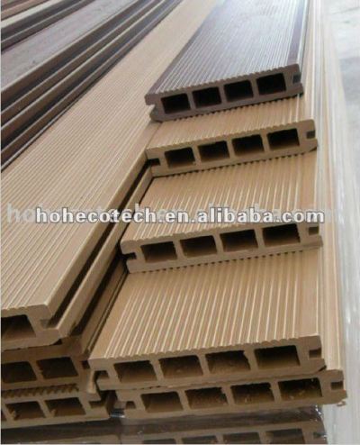 Villa/Hotel floor decoration plastic composite deck furniture wood flooring