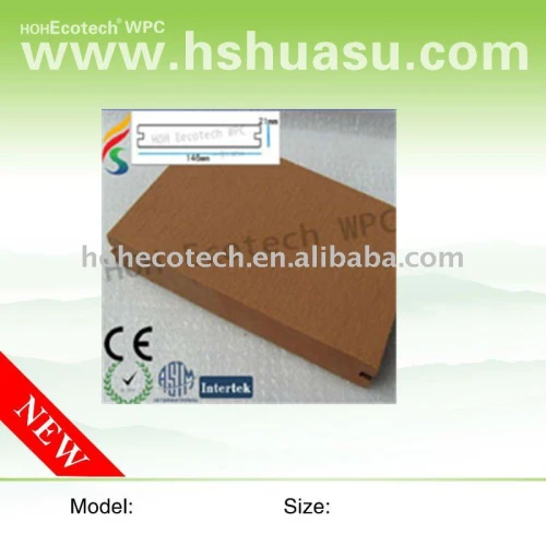 HOT!!! WPC composite ecotech Decking, CE. ASTM,ROHS,ISO9001,ISO14001