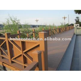 Eco-friendly Good Quality Outdoor WPC Decking / bridge decking/river bank decking floor
