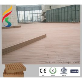 Anti - static la decoración del piso de material decking del wpc