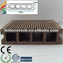 (HOHecotech) plancher respectueux de l'environnement de composé de plancher de decking de la cavité WPC