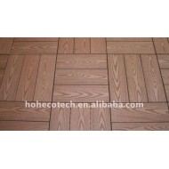 浮彫りになる表面の木製のプラスチック合成のdecking WPCのフロアーリングかdecking