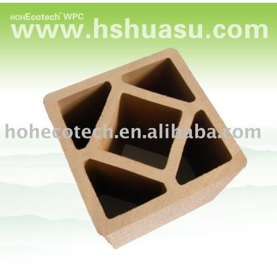 wpc wood plastic composite fencing/.railing post