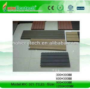 WPC DIY TILES (ISO9001,ISO14001,ROHS,CE)