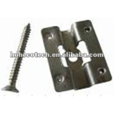 Steel stainless clips for flooring/Outdoor WPC Decking Accessory