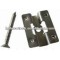 Steel stainless clips for flooring/Outdoor WPC Decking Accessory